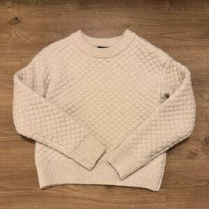 Cozy Cream Textured Sweater